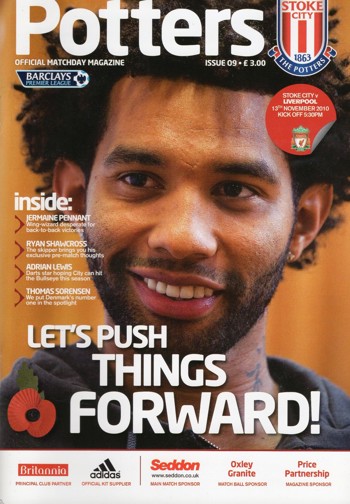 Match programme